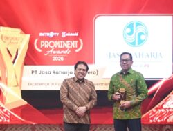Konsisten Dorong Keselamatan Transportasi, Jasa Raharja Raih Excellent in Road Safety Empowerment di Ajang Prominent Award 2026